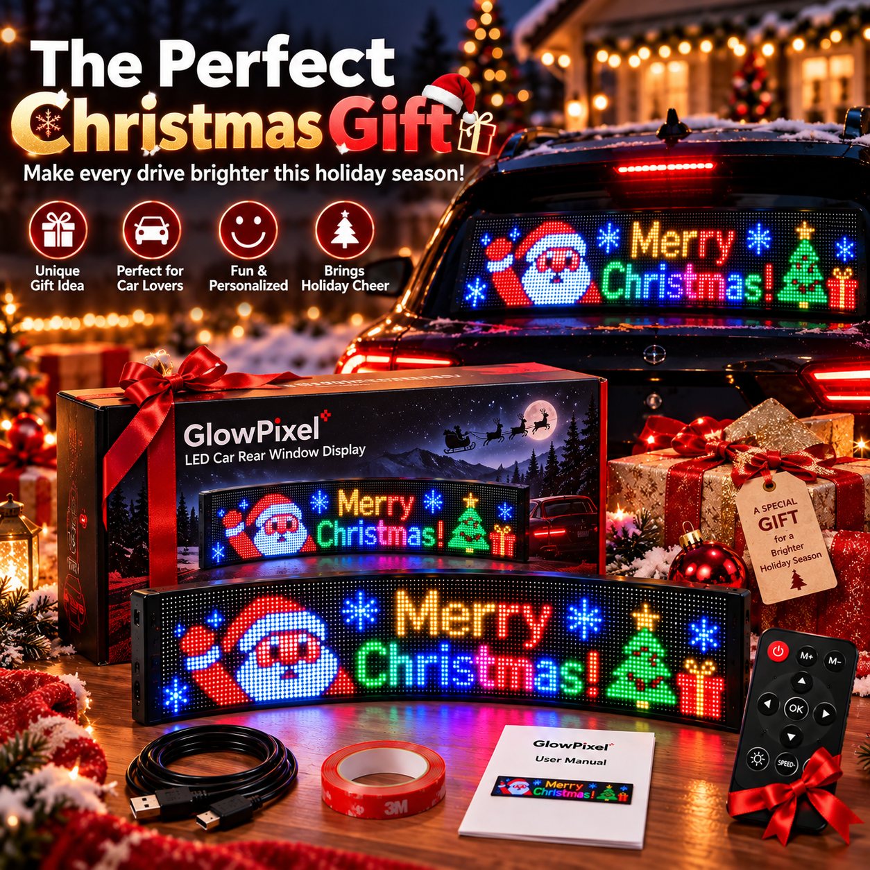 GlowPixel™ Flexible LED Display for Car Rear Window - image 4